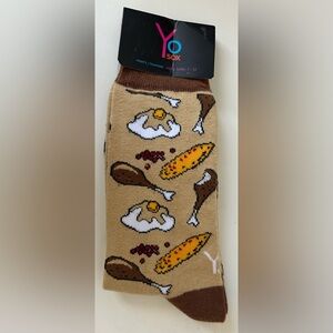 NWT YO SOX THANKSGIVING DINNER SOCKS